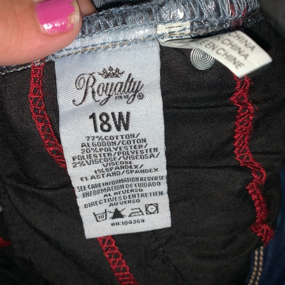 Ladies Royolty for me jeans 18w - Picture 8 of 9